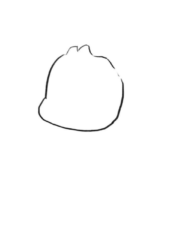 How to draw Deer step by step 1