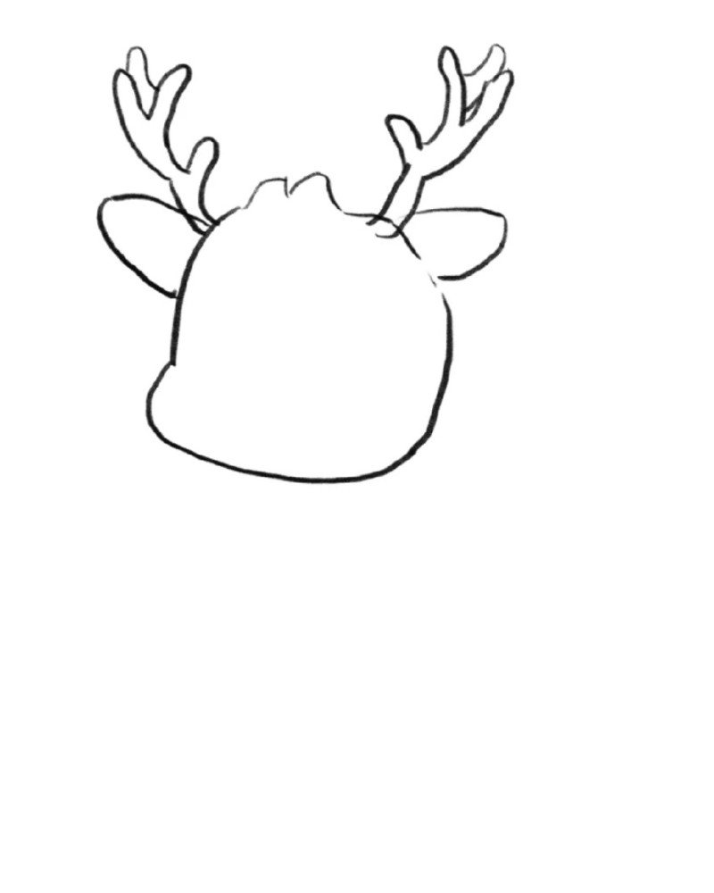 How to draw Deer step by step 3