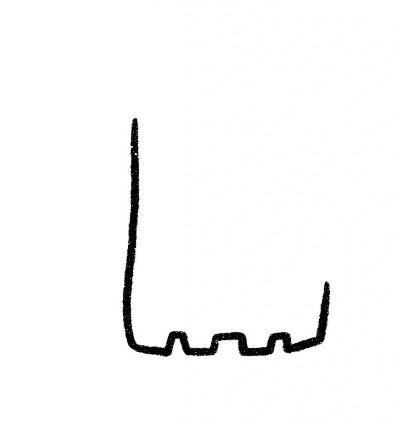 How to draw a Dinosaur easy 2