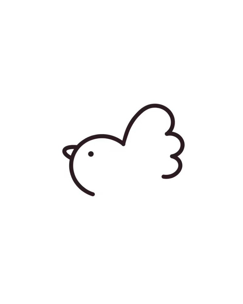How to draw dove bird cute 2