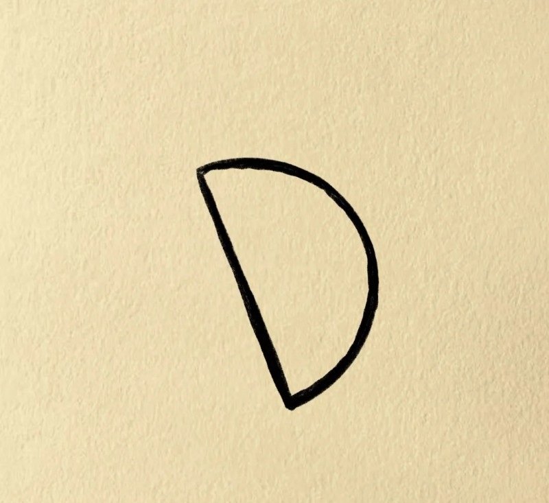 How to draw easy lady bird 1