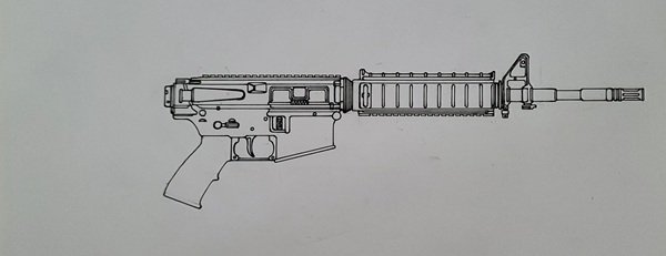 How to draw guns beautiful 2