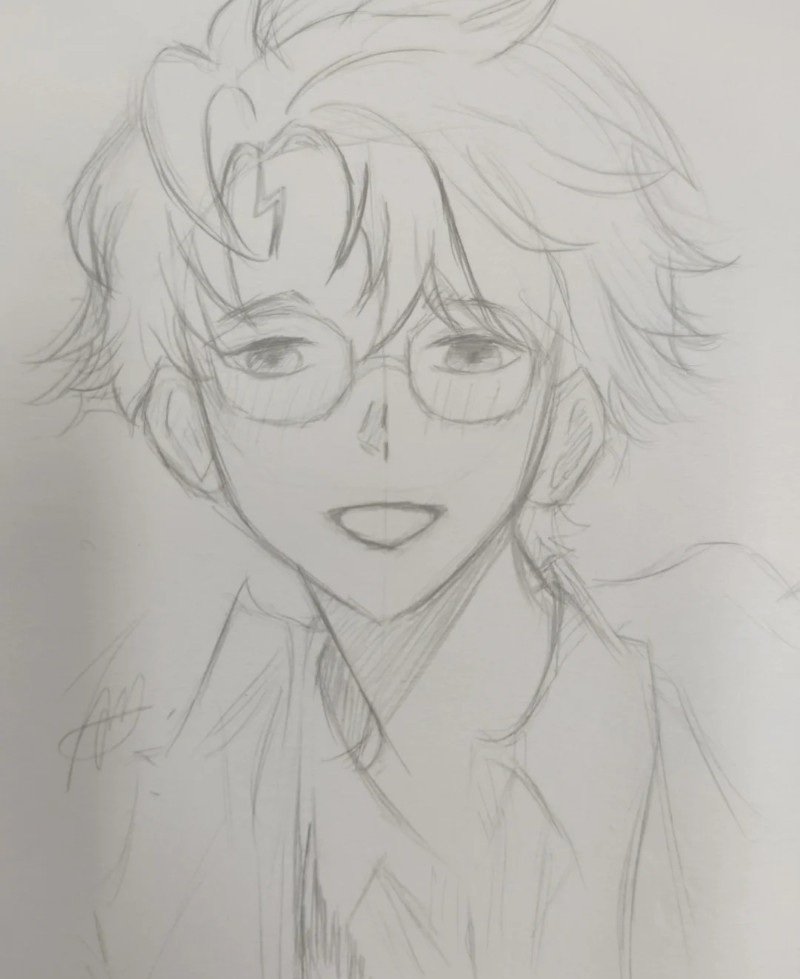 How to draw Harry Potter easy