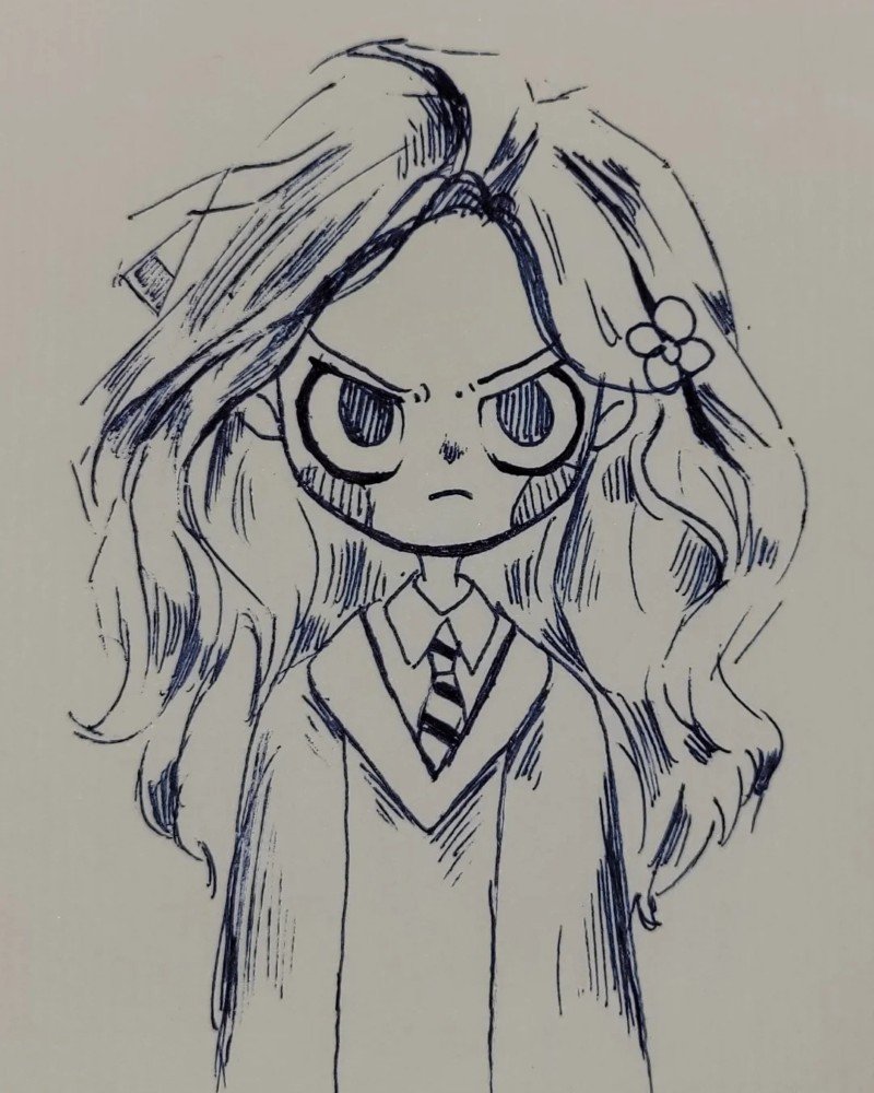 How to draw Harry Potter