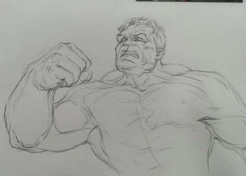 How to draw hulk beautiful  3