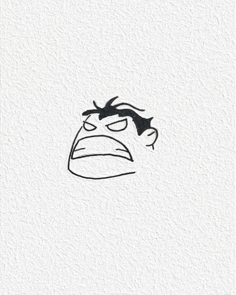 How to draw hulk cute 2