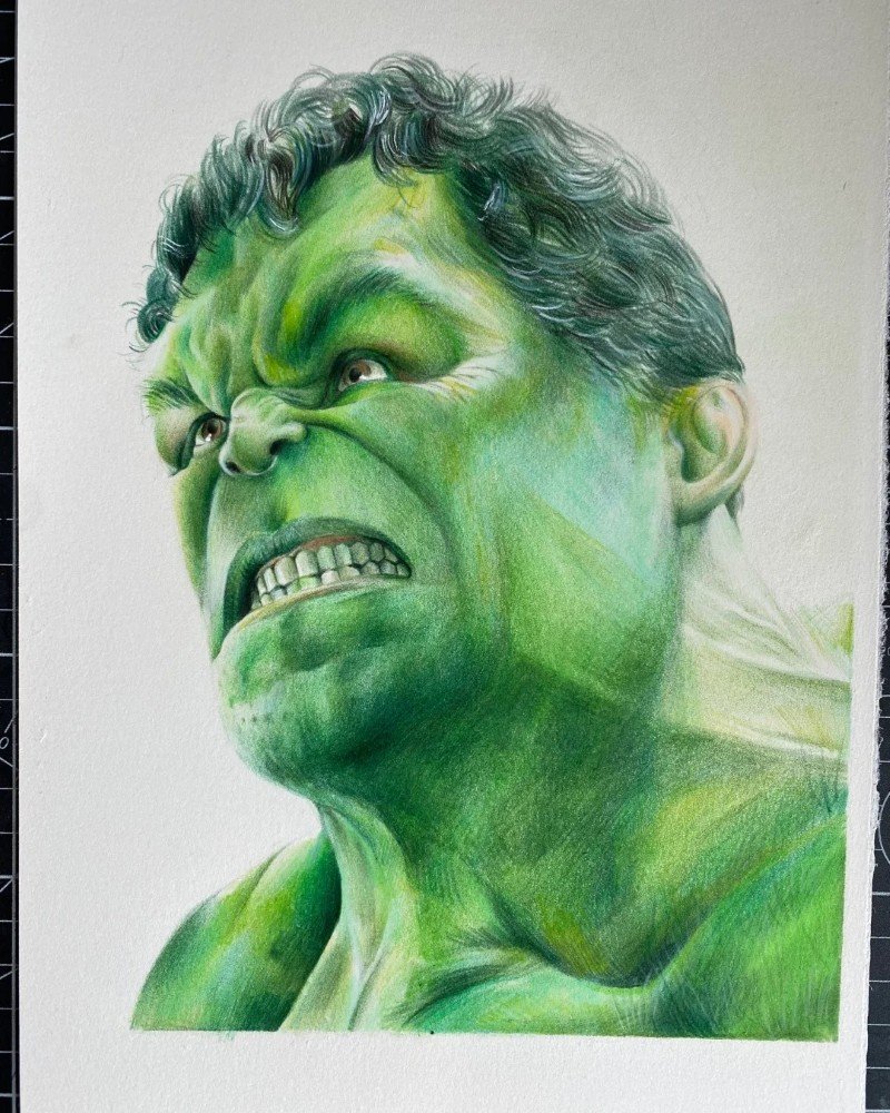 How to draw hulk