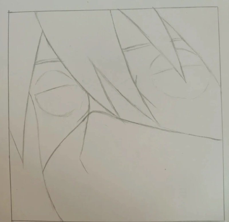 How to draw kakashi hatake 4