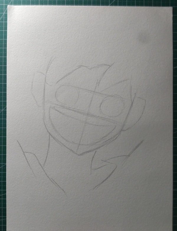 How to draw Luffy gear 5 2