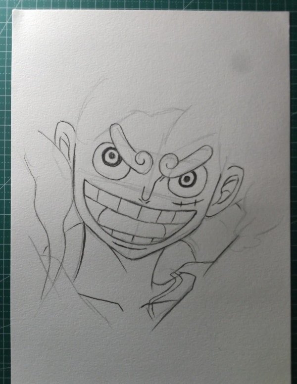 How to draw Luffy gear 5 5