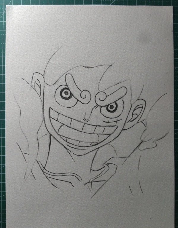 How to draw Luffy gear 5 6