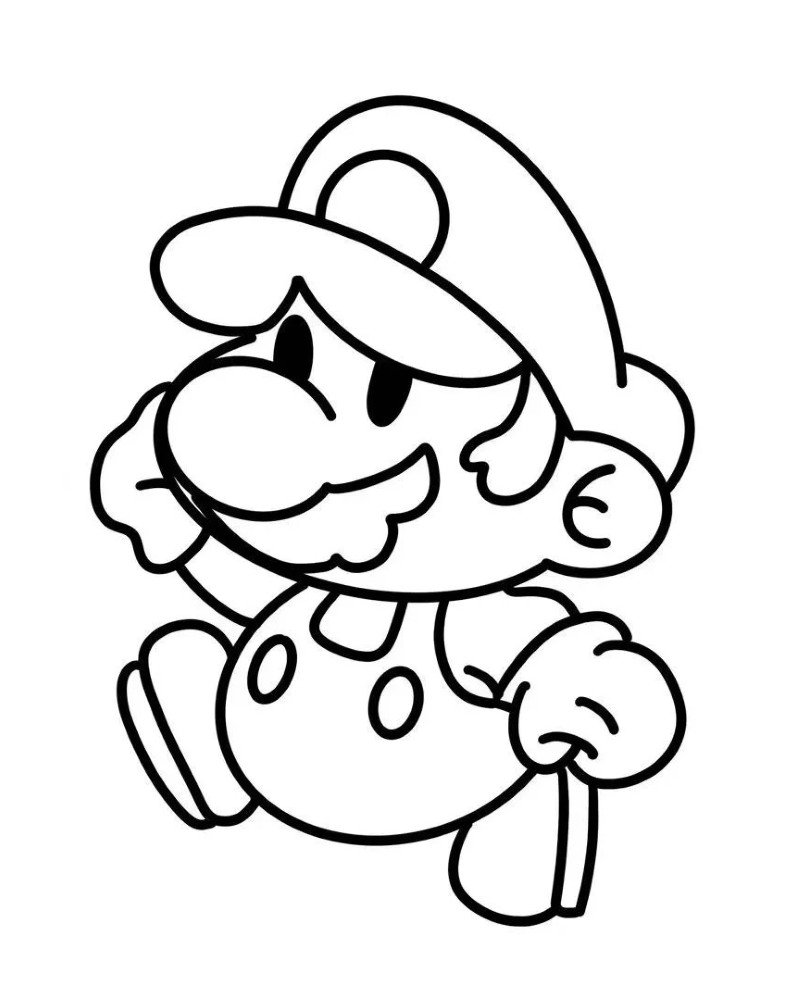 How to draw mario 4