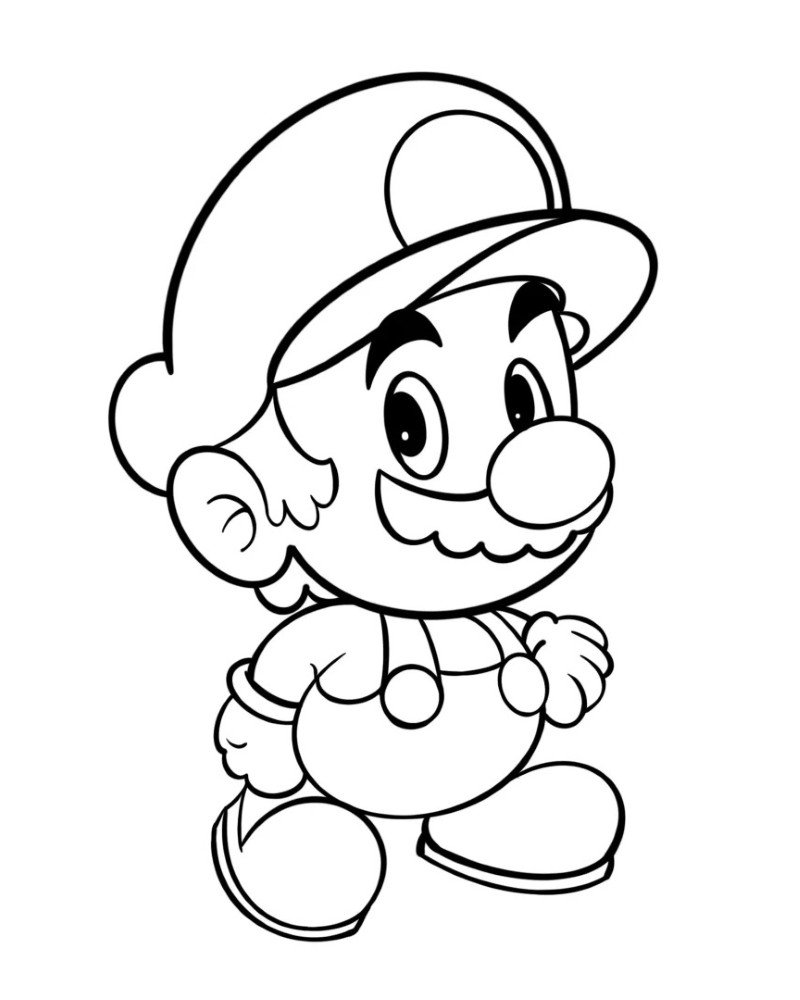 How to draw mario characters 5