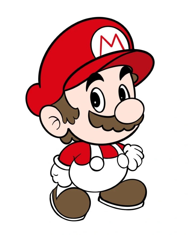 How to draw mario characters 7