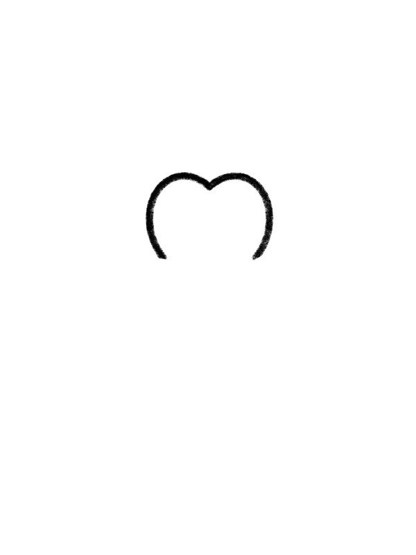 How to draw Mickey Mouse easy 1