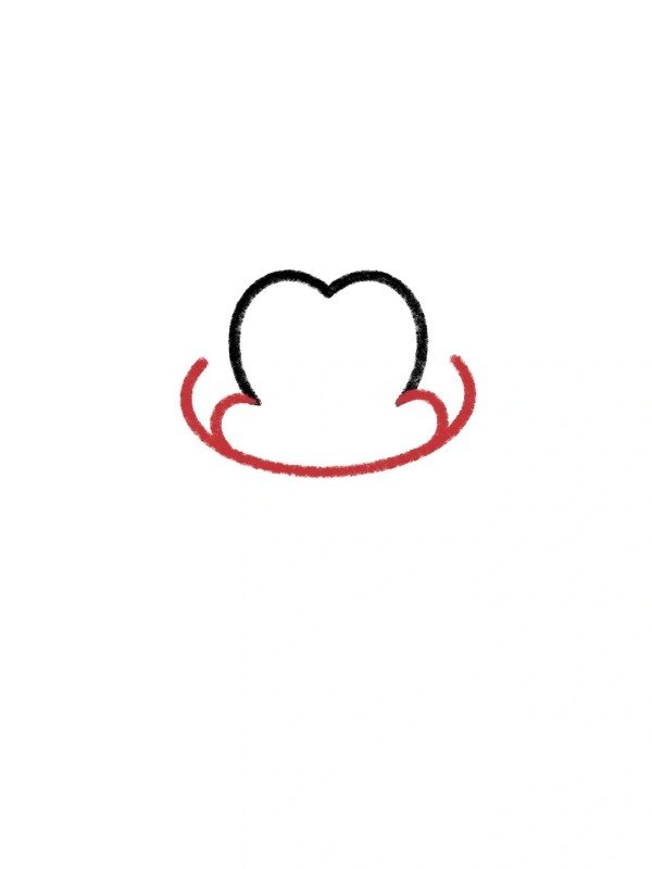 How to draw Mickey Mouse easy 2