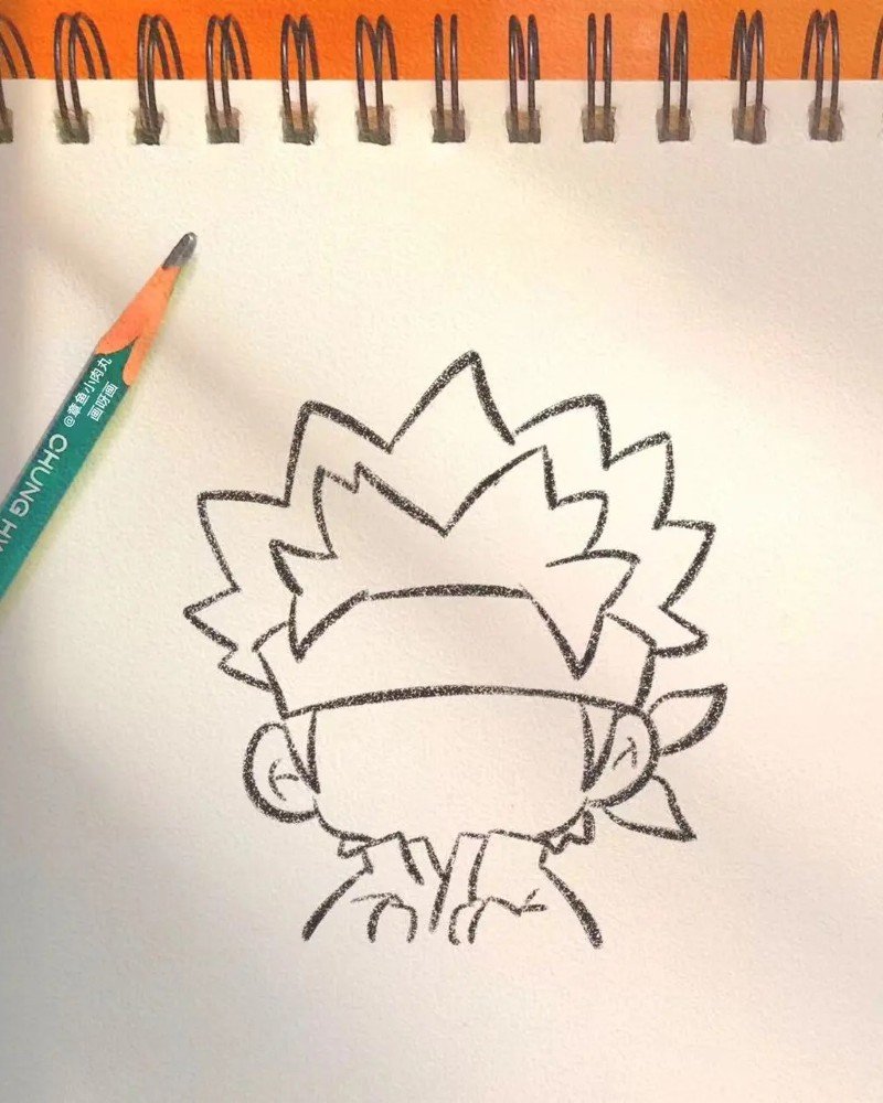 How to draw Naruto 5