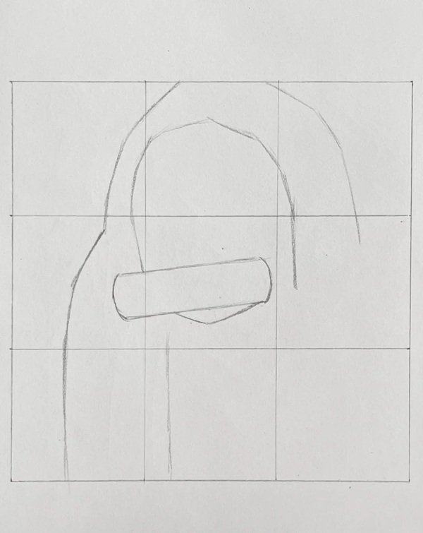 How to draw nezuko easy