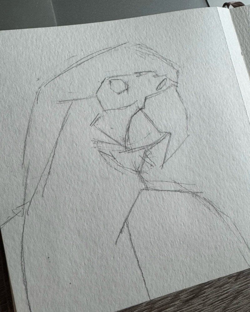 How to draw a bird Parrot