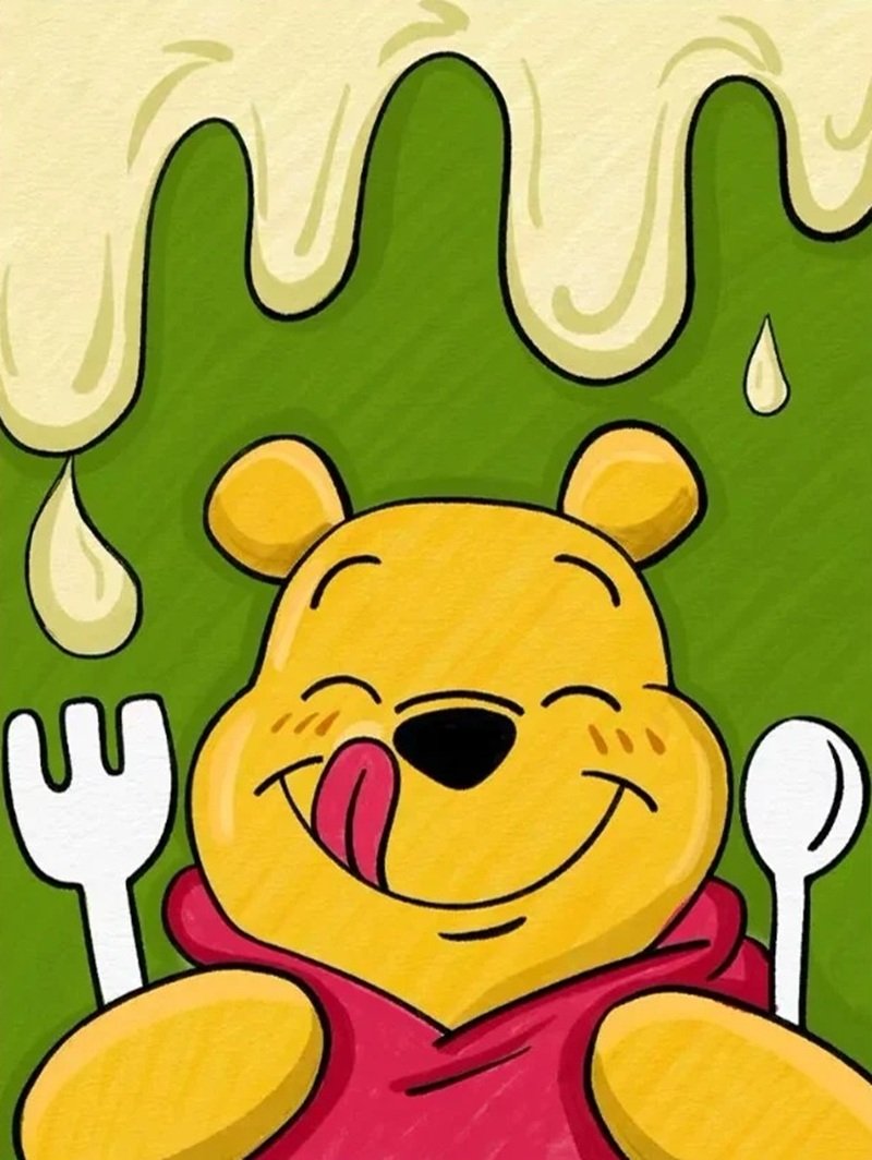 How to draw pooh bear easy 10