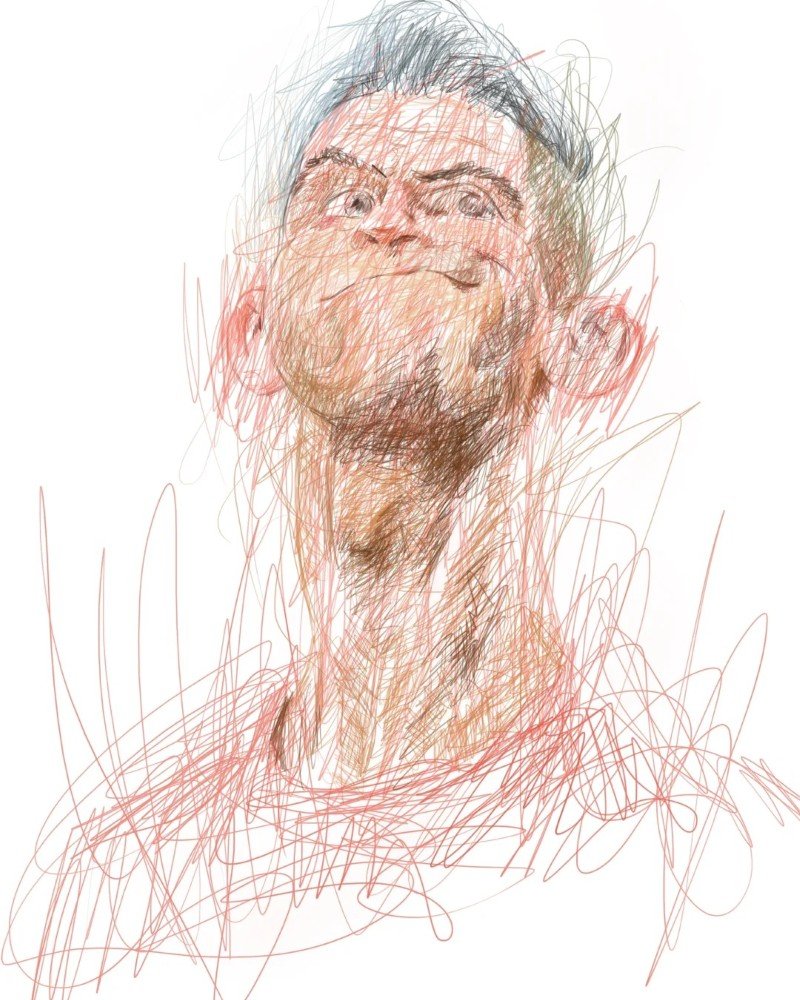 How to draw Ronaldo easy 3