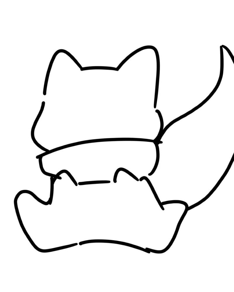 How to draw easy fox 5