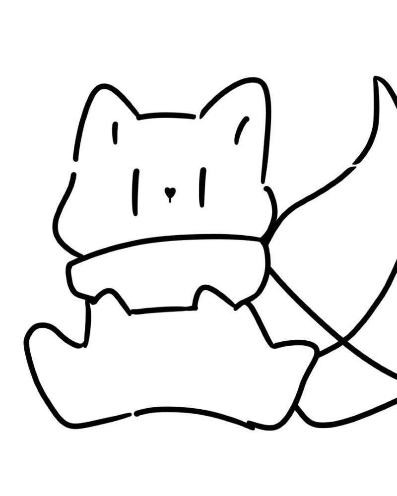 How to draw easy fox 8