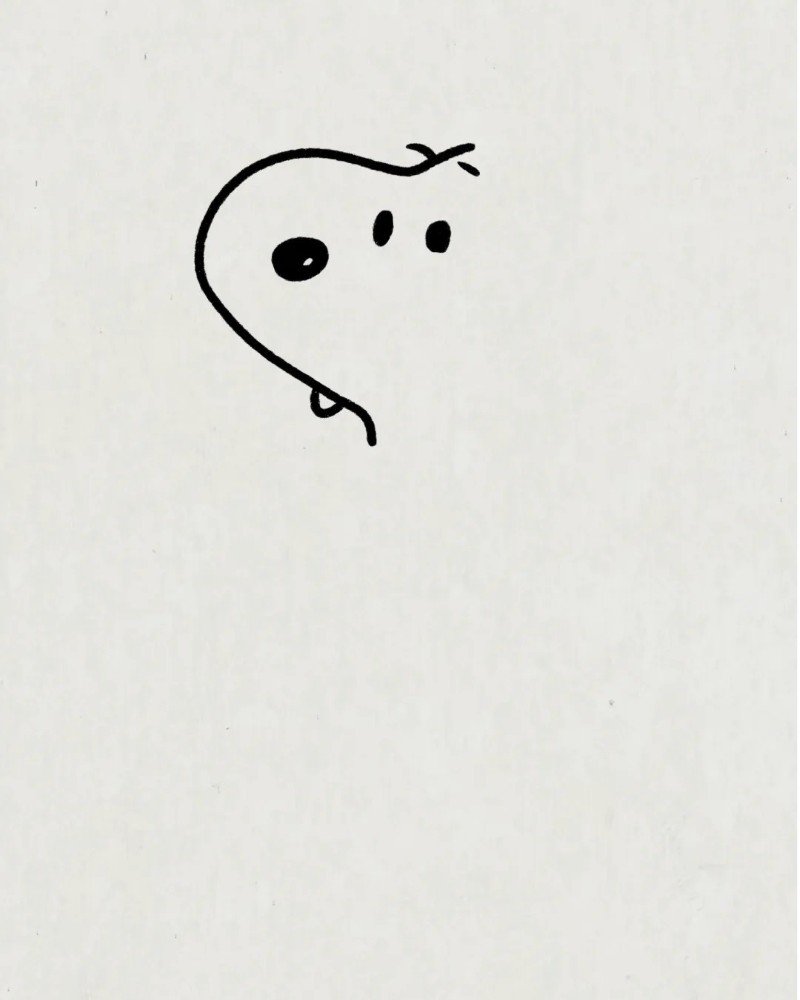 How to draw Snoopy 1