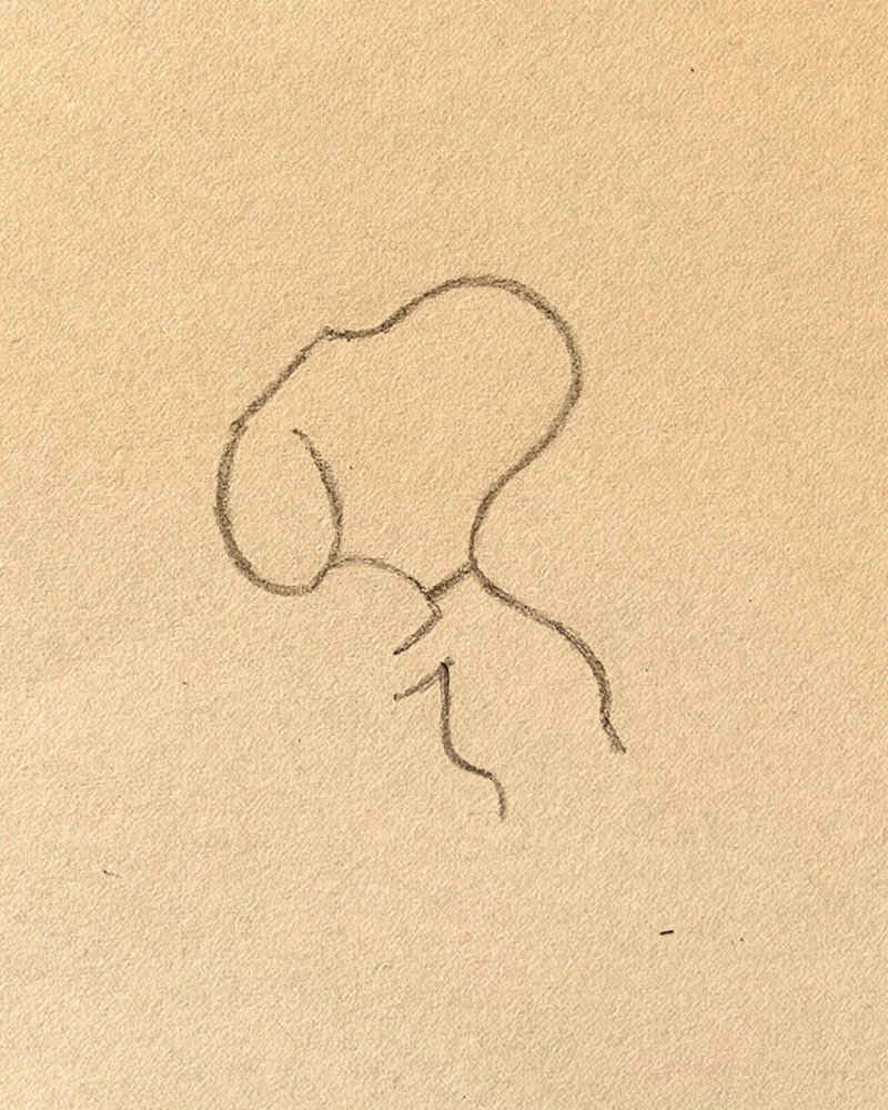 How to draw Snoopy easy 2