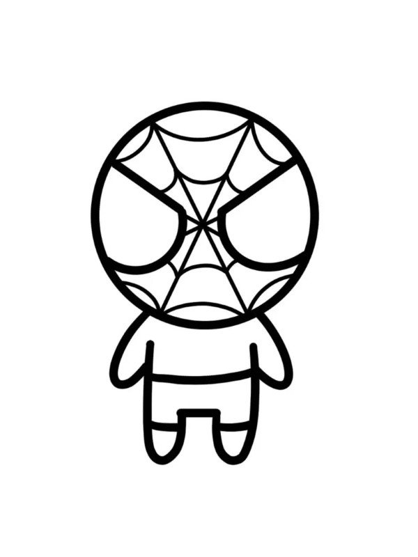 How to draw Spider Man 4