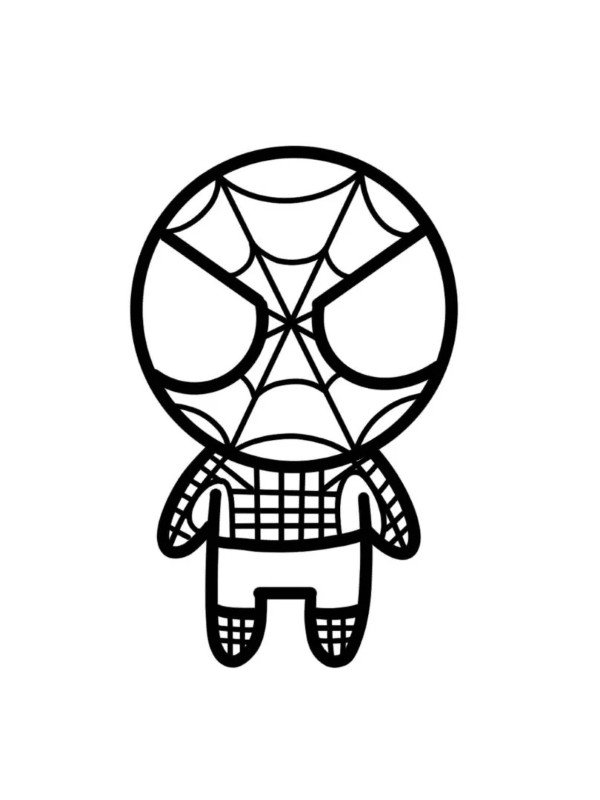 How to draw Spider Man 5
