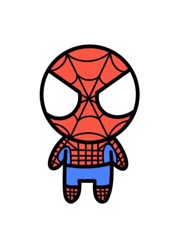 How to draw Spider Man