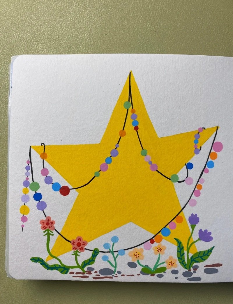 How to draw star easy for kids 4