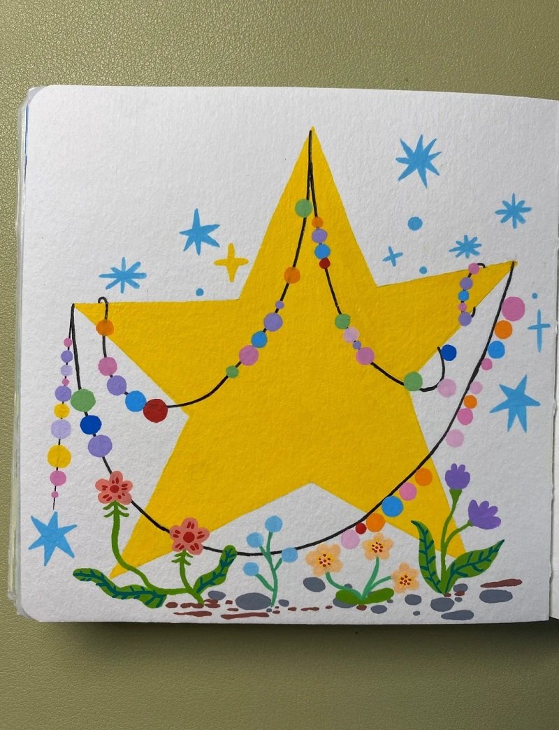 How to draw star easy for kids 5