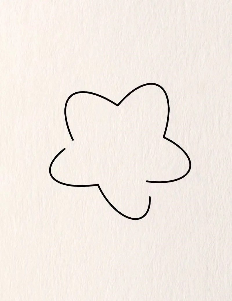How to draw star for kids 1