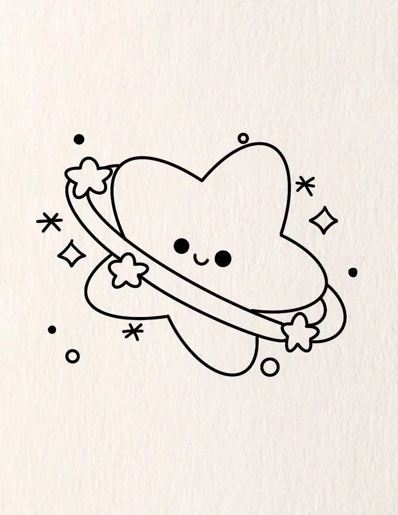 How to draw star for kids 5