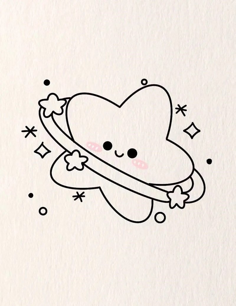 How to draw star for kids