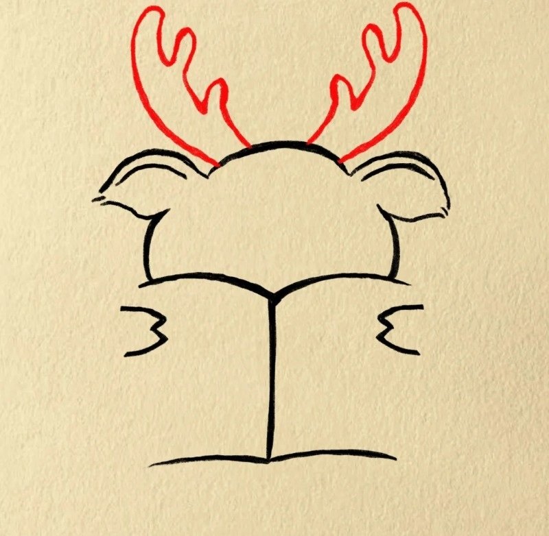 How to draw the Deer 6