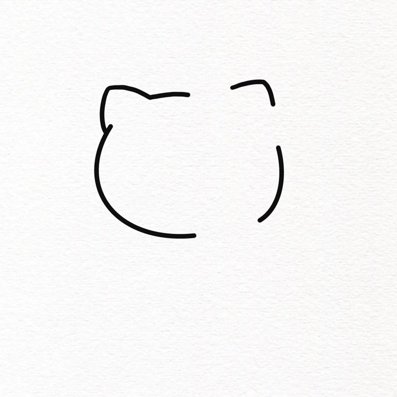 How to draw the hello kitty cute 1