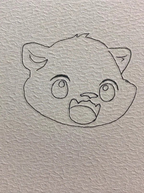 How to draw the tiger 3