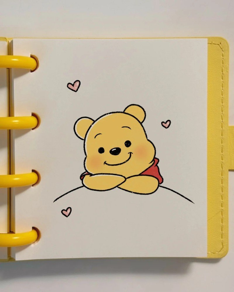 How to draw winnie the pooh bear