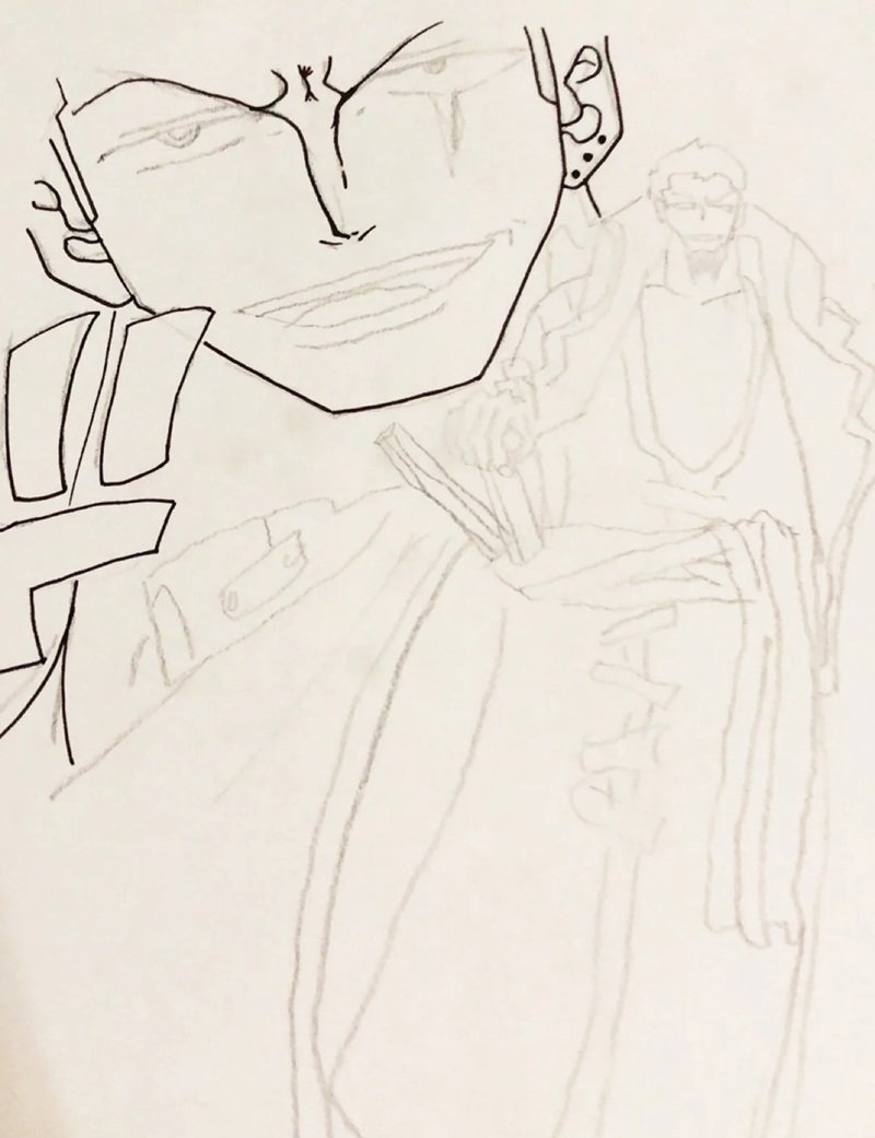 How to draw zoro 1