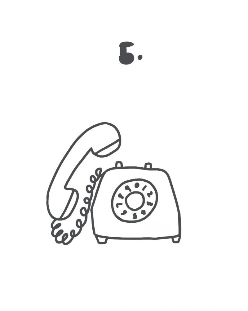 How to drawing a phone 4