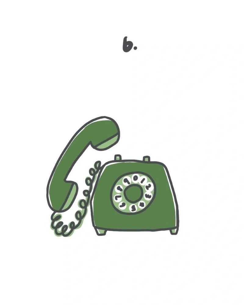 How to drawing a phone