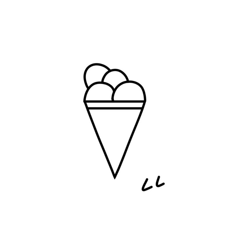 How to d raw ice cream easy 4