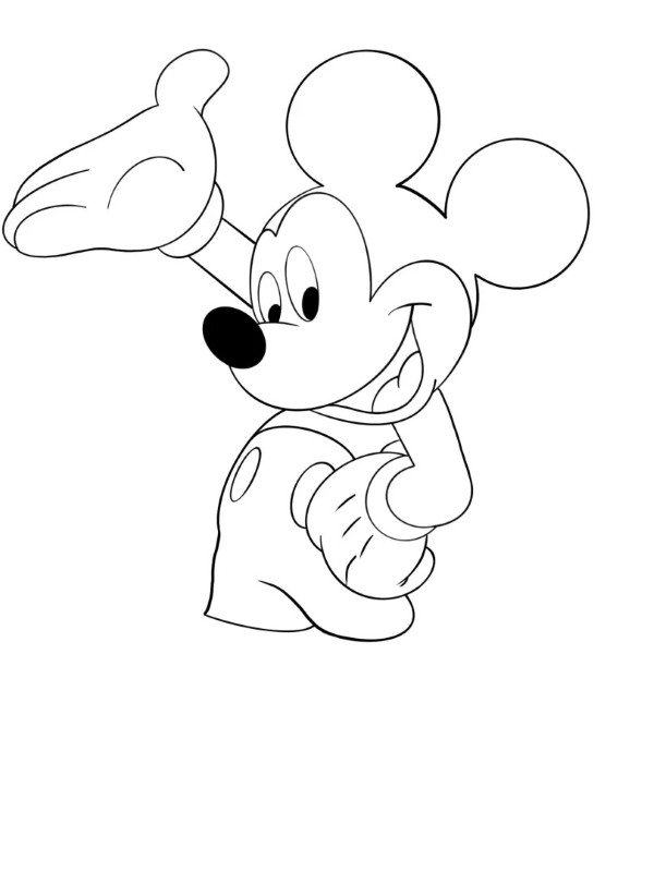 Mickey Mouse how to draw 5