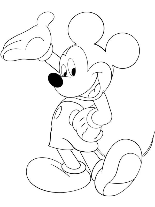 Mickey Mouse how to draw 6
