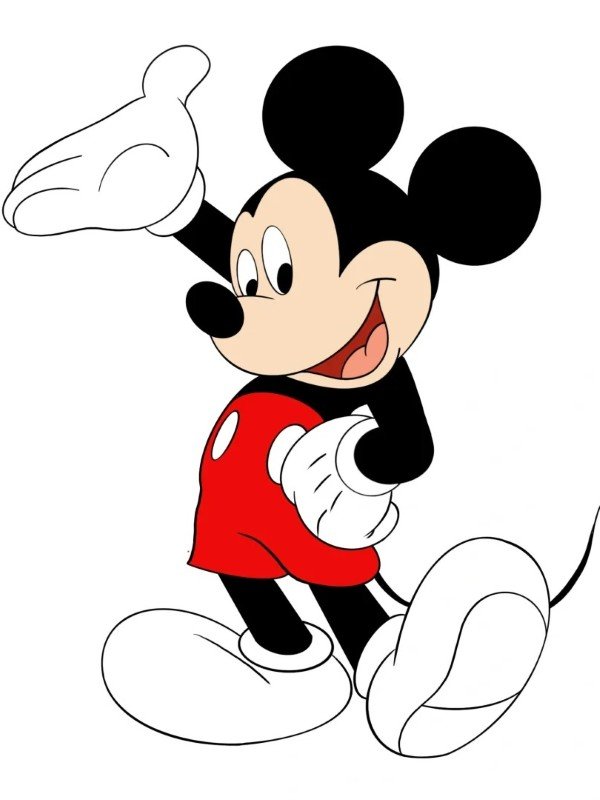 Mickey Mouse how to draw 9