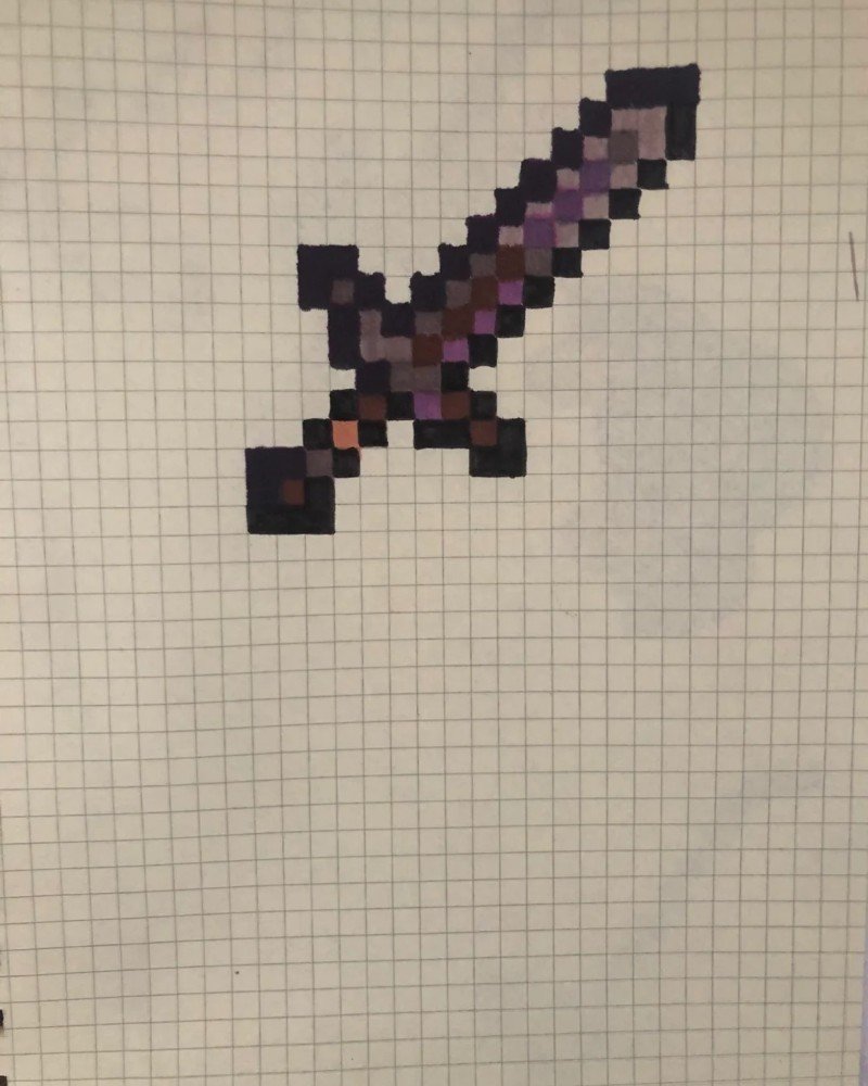 How to draw Minecraft easy