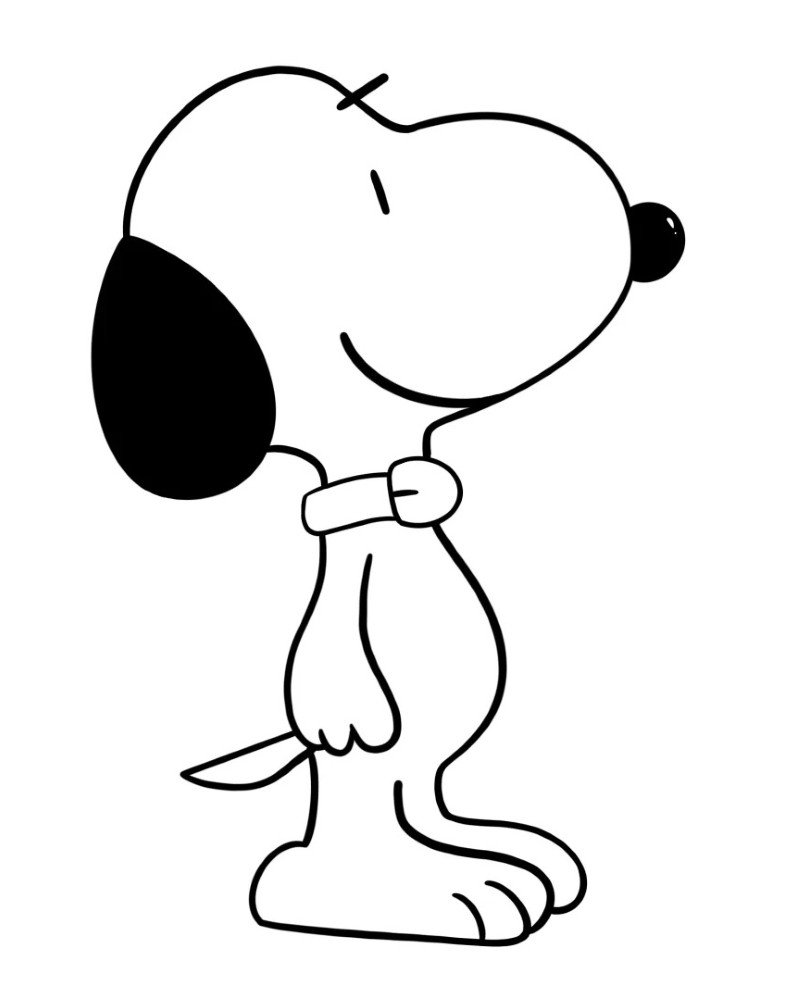 Snoopy how to draw 5